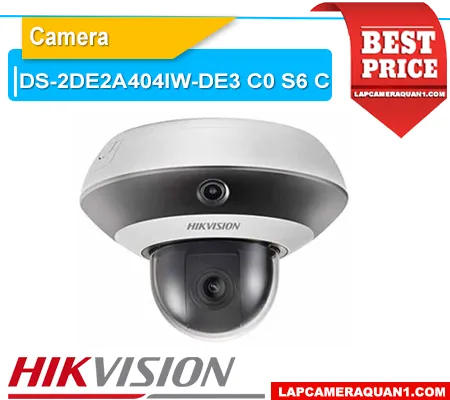 Camera Speeddome DS-2DE2A404IW-DE3 (C0) (S6) (C), DS-2DE2A404IW-DE3 (C0) (S6) (C), Camera PTZ Hikvision 4MP, Camera Speeddome zoom 4x, Camera IP PTZ mini Hikvision, Camera hồng ngoại 20m, Camera PoE Hikvision, Camera giám sát ngoài trời 4MP